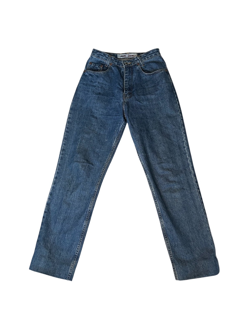 Ikeda Classic Blue Straight Leg Mid-Rise Jeans Jeans 27